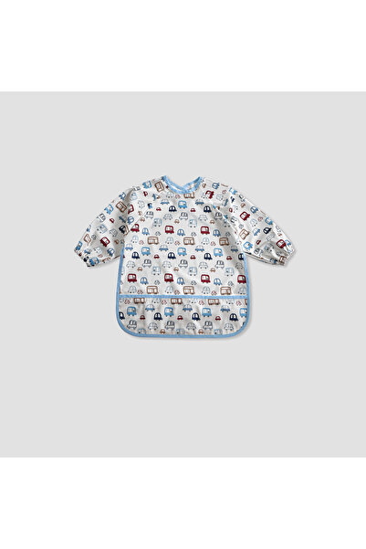 Juniors مريلة صدرية بأكمام طويلة مزينة بطبعة سيارة