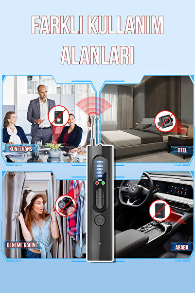 DEMPOWER Gizli Kamera, Dinleme Cihaz Ve GPS Takip Tespit Dedektörü