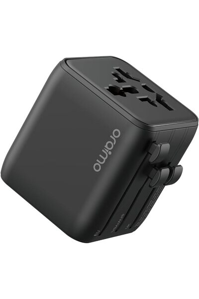 oraimo Universal Travel Adapter - PowerOmni 251 - Black