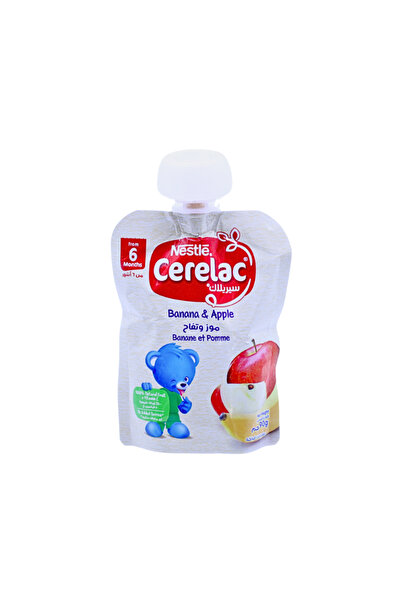 Cerelac BABY PUREE APPLE&BANANA 6M 90G