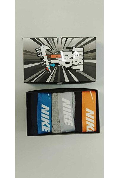 Nike Men's boxers-3 pieces-multicolor-elastic band