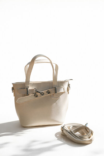 Generic Mini El ve Çapraz Çanta - Ekru