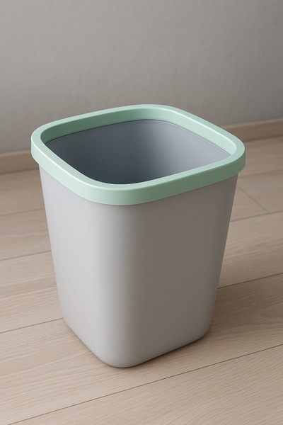 ATA HOME 12 LT Çöp Kovası Açık Çöp Kutusu Kare Çöp Torbası Tutuculu