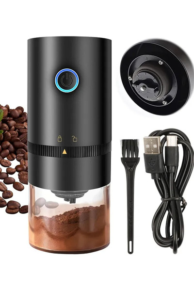 Arabest Portable Electric Coffee Bean Grinder, With 5 Grind Settings, USB Charging, for Drip, Espresso