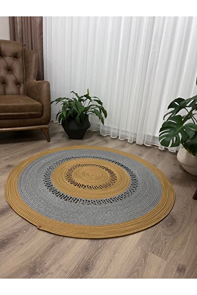 naylişhome Jüt kilim Hasır Kapı Önü Banyo Mutfak Salon Oturma Odası Paspası M...