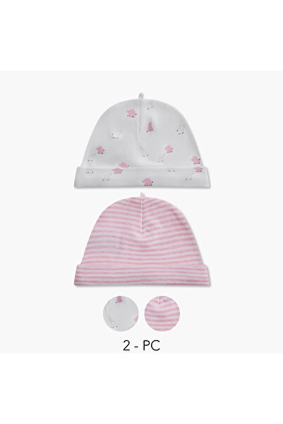 Juniors مجموعة قبعات صوفية متنوعة - قطعتان