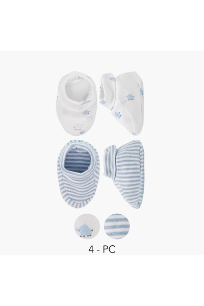 Juniors حذاء مطبوع - مجموعة من قطعتين