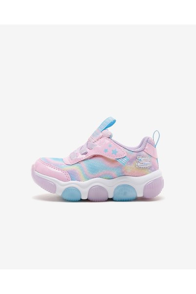 SKECHERS Pantofi sport SKECHERS pentru copii MIGHTY GLOW - SWIRL - 303160NPKMT