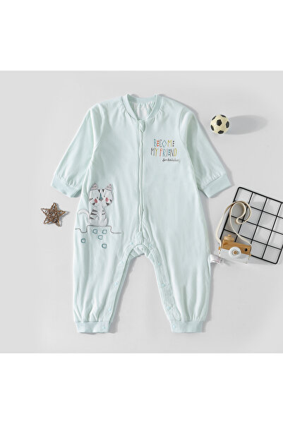 Hibobi Premium Store-Style 100% Cotton Baby Sleeping Bag & Romper