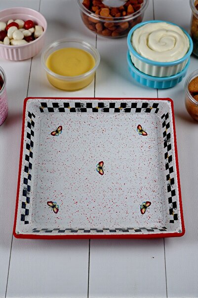 İnci Emaye 42 X 38 Non-Enamel Baking Tray Rectangular Tray 42 cm