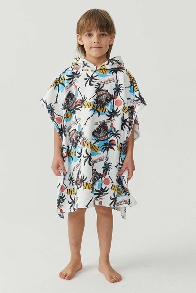 PAULMARK Boy's Printed Towel Poncho
