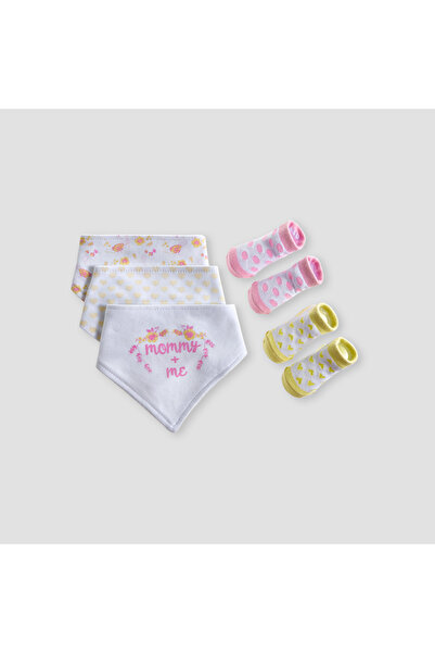 Juniors طقم مريلة وحذاء مطبوع مكون من 5 قطع