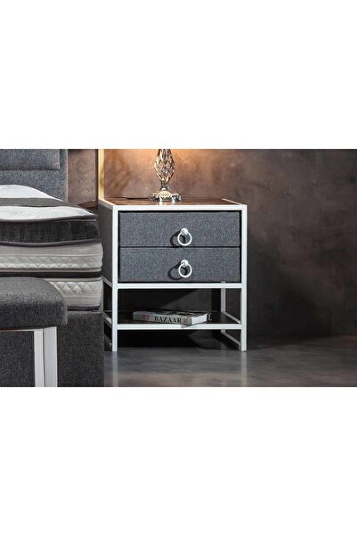 Vivense VEGAS KOMODİN, GRİ