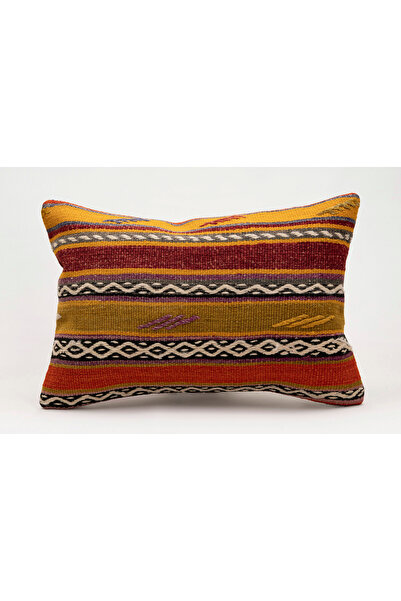 Kilim Whole Sale Vintage Pillow Cushion Cover Made from Handmade Old Kilim, 40X60 Cm, Wool