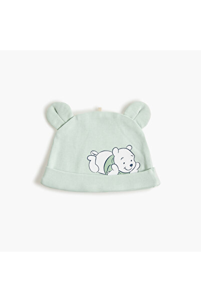 Disney قبعة مطبوعة بطبعة ويني ذا بوه مع زينة للأذن