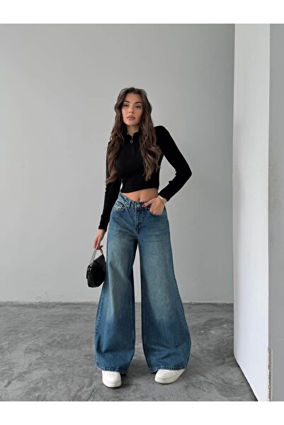 mydukkan.co Wide Leg Washable Jeans