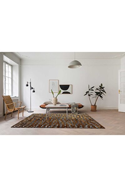 Vivense AİDA HOME BROWN VİNTAGE SALON HALISI, 80X150