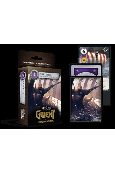 OEM Gwent Card Sleeves – Set of 100 Official Card Sleeves
