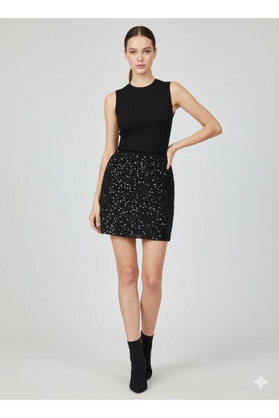 CİXAPLE Sequin Skirt