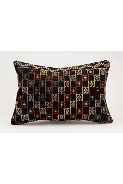 Kilim Whole Sale Vintage Pillow Cushion Cover Made from Handmade Old Kilim, 40X60 Cm, Wool
