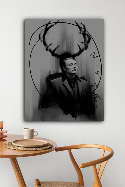 postercraft Hannibal Design Modern Panel Tablo Poster