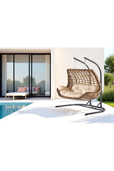 Vivense CUNDA İKİLİ SALINCAK, CAPUCCİNO