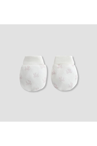 giggles Pram Print Mittens