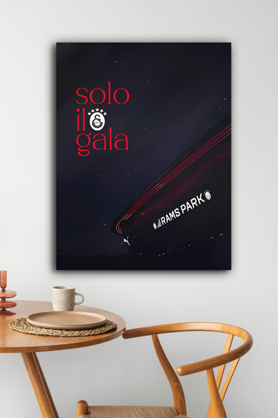 postercraft Solo il Gala Galatasaray Modern Panel Tablo Poster