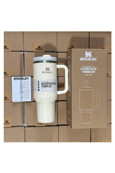 LAOBAN Stanley Quencher H2.O FlowState™ Tumbler 30oz Rose Quartz white