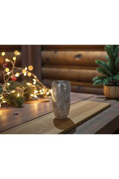 Concept ONYX by CEHRELI Natural Stone Marble Handmade Vase