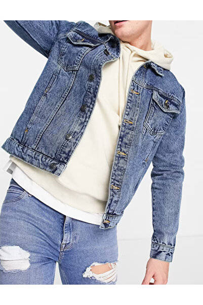 Brave Soul Denim Jacket, blue