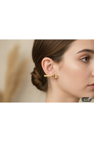 ÇağlaDesign Fork Earrings