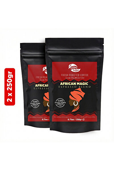 African Magic Espresso Blend Filtre Öğütüm Kahve - 2 X 250 gr