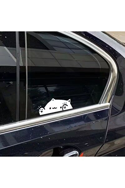 ÖZGÜL REKLAM Kedi Yavrusu sticker Araba sticker / Motor Sticker / Laptop Sticker