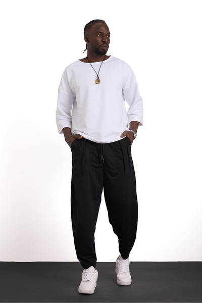 Superbluemexico Unisex New Generation Original Design Street Style Sports Baggy Pants