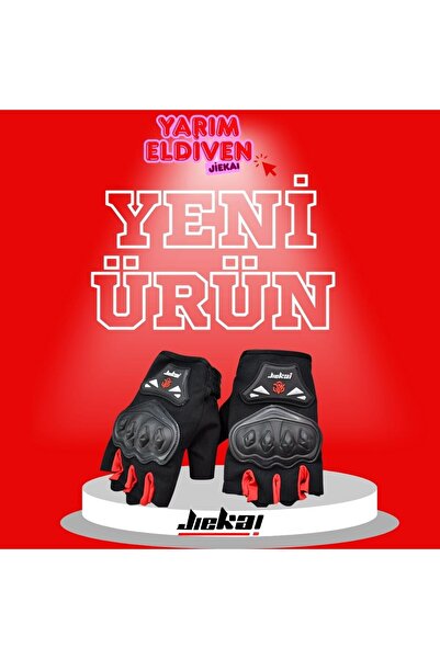 JK YARIM ELDİVEN KIRMIZI