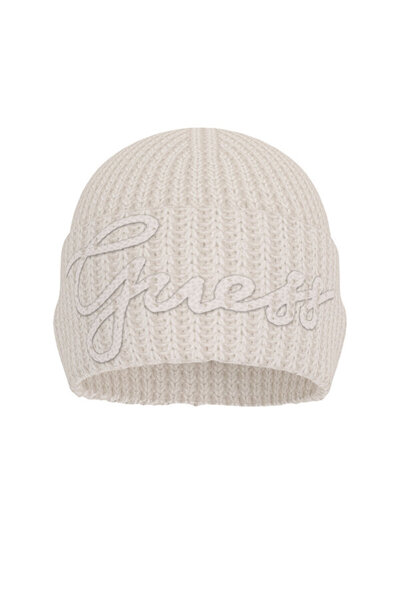 Guess Lexie Kadın Yün Karışımlı Triko Bere