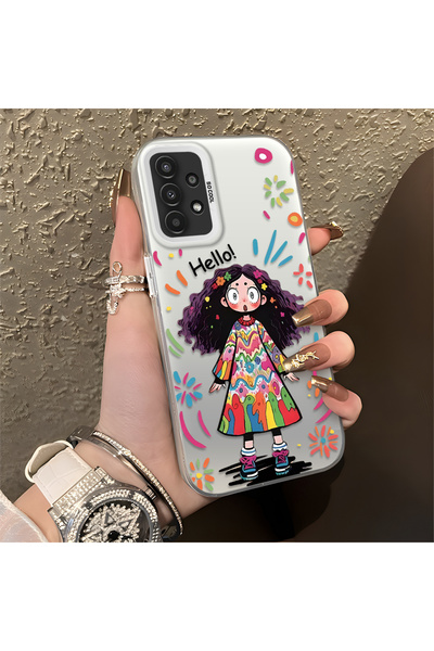 Hontinga حافظة متوافقة مع هاتف سامسونج جالاكسي A04s، حافظة هاتف صلبة مضادة لل...