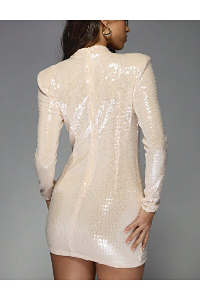 Sheya Shein mini dress, cream