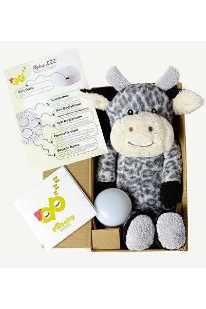 Pababo Ağlama Sensörlü Uyku Arkadaşı Poli – Işıklı ve Sesli Peluş Oyuncak