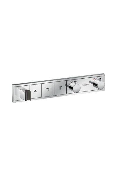 Hansgrohe RainSelect Termostat ankastre montaj, 3 çıkış için Krom