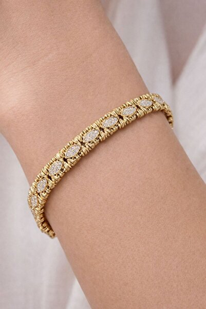 XUPING JEWELRY Fiyonklu Taş Detaylı Zarif Kadın Bilekliği