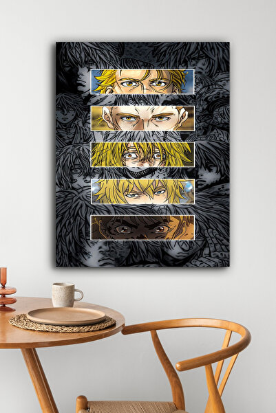 postercraft Vinland Saga Eyes Modern Panel Tablo Poster