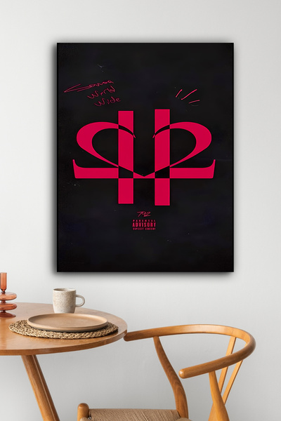 postercraft Motive 22 Albüm Modern Panel Tablo Poster