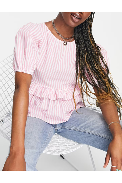 INFLUENCE cămașă cu mânecă scurtă, culori mixte