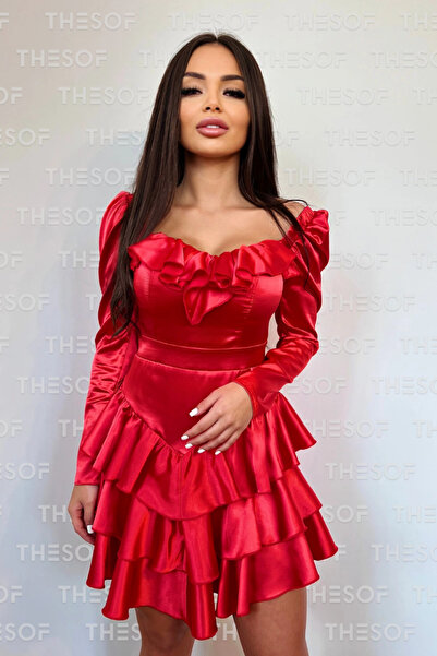 THESOF Red Doll Dress