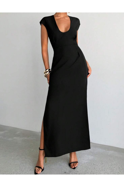 Sheya Shein maxi dress, black