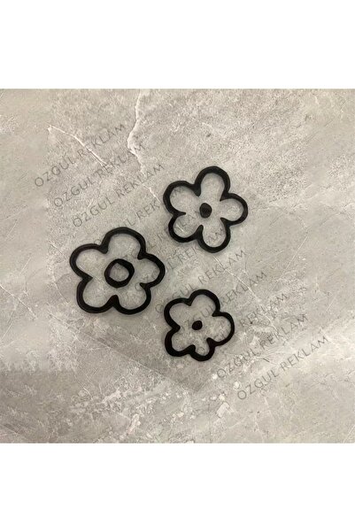 ÖZGÜL REKLAM 3 parça çiçek sticker Araba sticker / Motor Sticker / Laptop Sti...