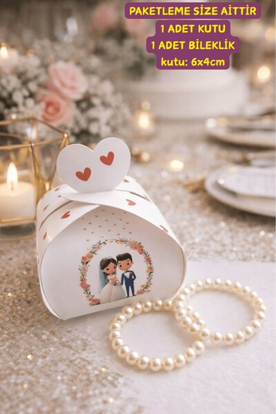 Emtory Home Kutulu Bileklik | Kına Hediyesi - Nişan Hediyesi - Nikah Hediyesi...