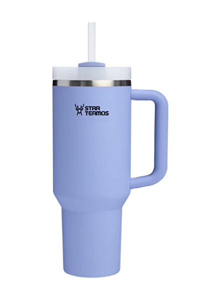 ATA HOME Aqua 900 ml Steel Thermos with Straw - |   8 Hours Warm, 12 Hours Cold, 24 Hours Ice